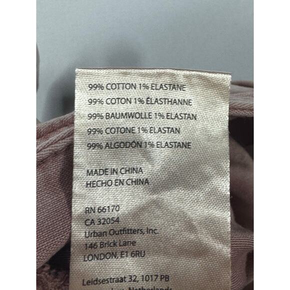 NWT Pilcro by Anthropolgie Women's Pink Barrel Leg Pants - Size 31 (34x26) - Picture 7 of 7